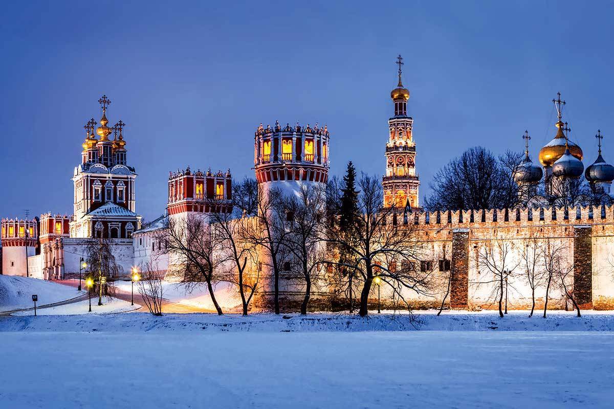 la neige en russie