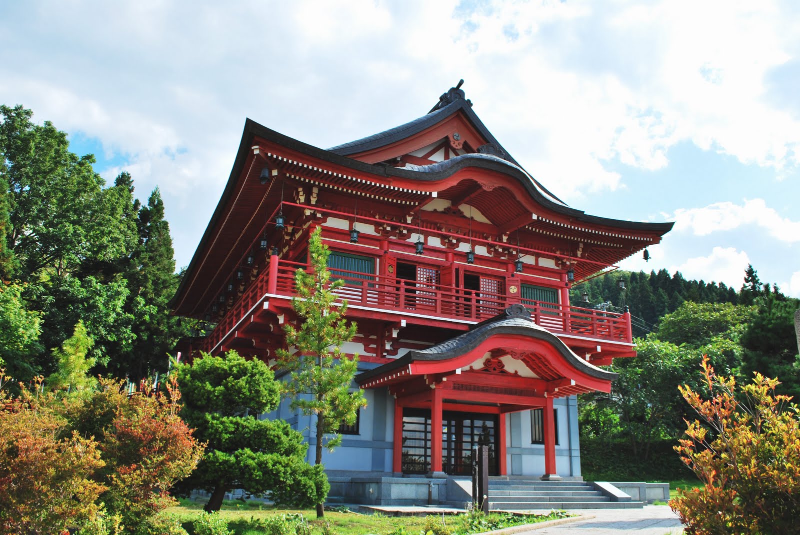 beau temple japonais