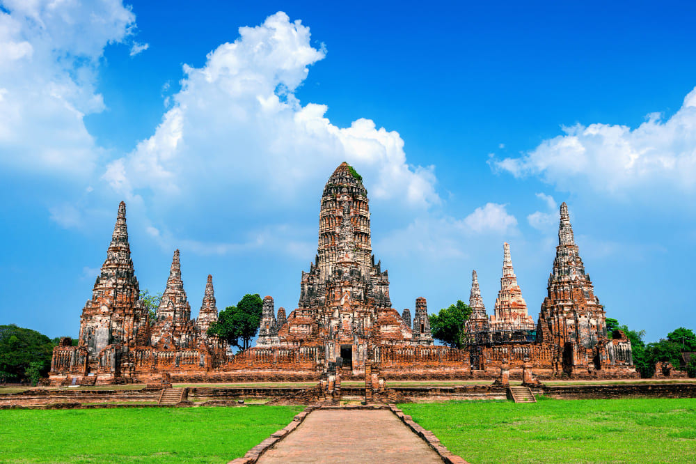 un temple en Thaïlande