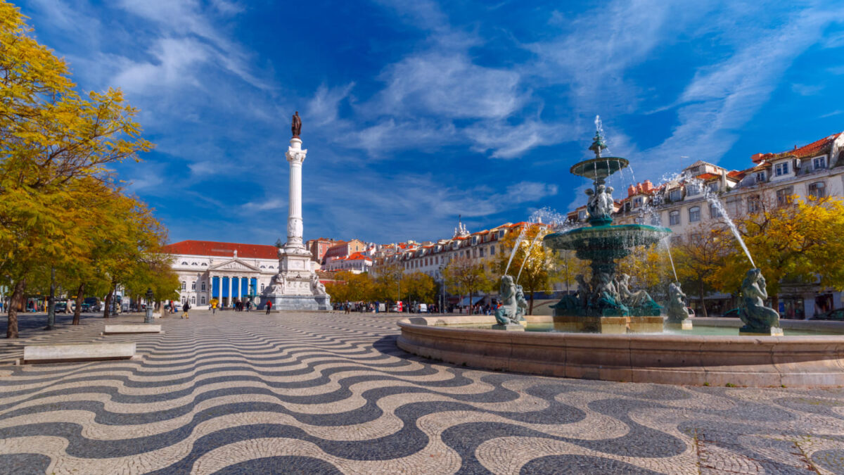 lisbonne Rossio Square