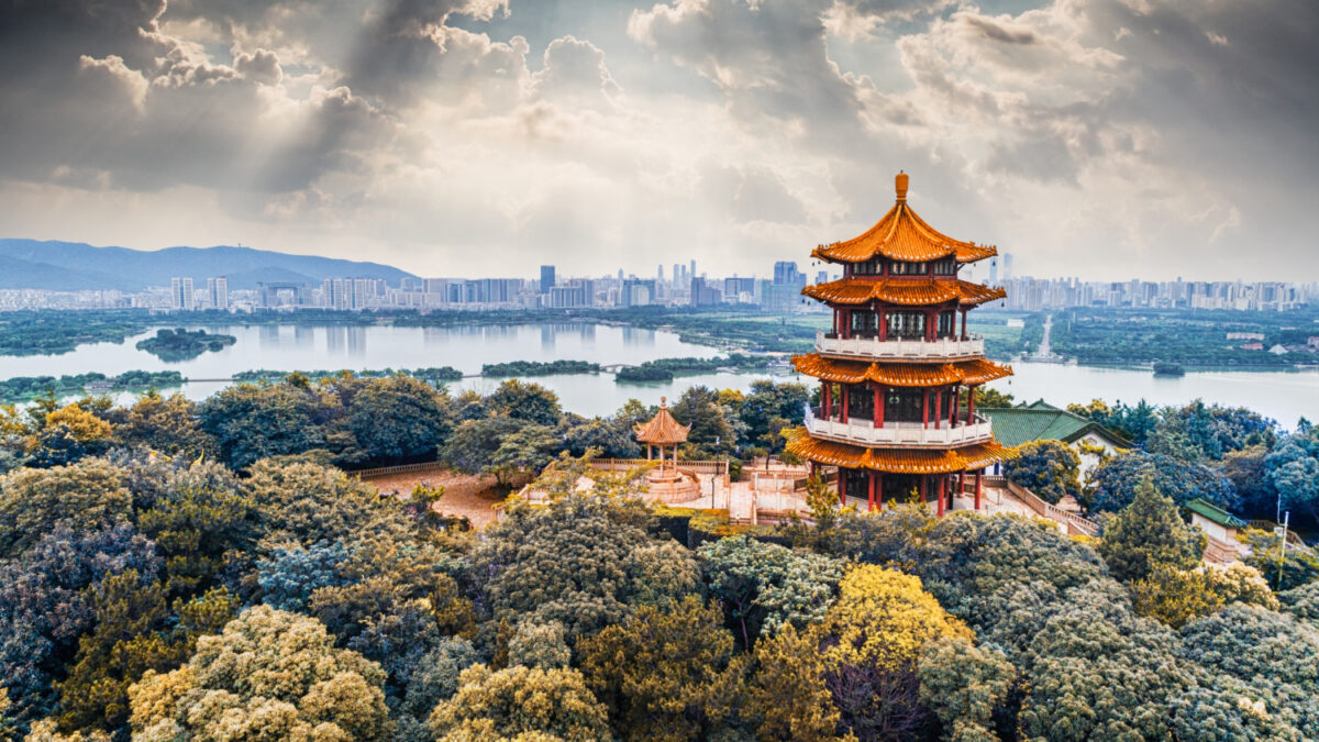 superficie de la chine