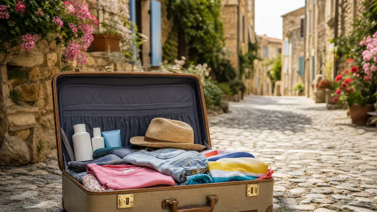 Liste pour faire sa valise : les indispensables pour une semaine de vacances